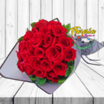 MAGNIFICO RAMO BOUQUET 24 ROSAS