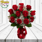 SENSACIONAL FLORERO 12 ROSAS