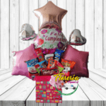 BOX GLOBOS Y DULCES