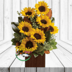 DIVINO TESORO ( ARREGLO DE GIRASOLES )