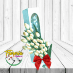CAJA DE 40 TULIPANES