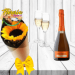 GIRASOL SOLITO, CHAMPAGNE, COPAS