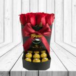 REGALO ESPECIAL ( CAJA CILINDRICA CON BOMBONERA )