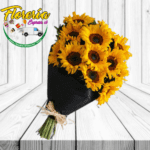 ESTUPENDO RAMO DE 20 GIRASOLES