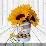 BOX DE GIRASOL ( CAJA BOMBONERA )