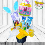 ARREGLO DE DULCES Y CHOCOLATES FELIZ PASCUA