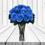 FLORERO DE 12 ROSAS IMPORTADAS