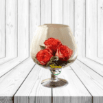 COPA DE 3 ROSAS IMPORTADAS Y FOLLAJE