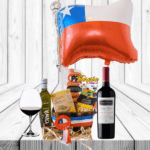 CANASTA CELEBRACION CON VINO