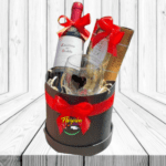 BOX DE VINO DE 750 ML, BOMBONES Y COPA