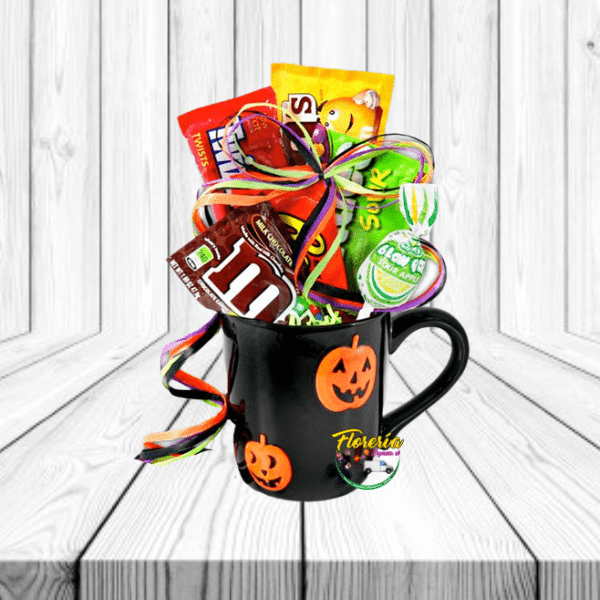 TAZA DE DULCES HALLOWEEN
