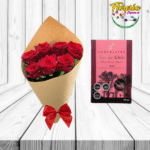 RAMO DE 7 ROSAS Y 1 CAJA DE BOMBONES DEL SUR