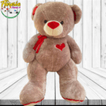 PELUCHE CORAZON BORBADO DE 150 CM