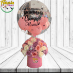BOX DE 50 ROSAS SELECCIONADA Y GLOBO BURBUJA PERSONALIZADO