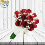 BOUQUET 18 ROSAS E ILUMINACION