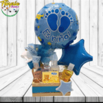 GUACAL NACIMIENTO PACK ASEO PERSONAL Y GLOBOS