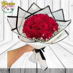 RAMO DE DIA DE LA NOVIA 15 ROSAS Y LINDA ENVOLTURA
