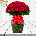 FLORERO SU MAJESTAD 100 ROSAS