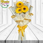 RAMO DE 3 GIRASOLES JABON