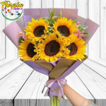 RAMO 5 GIRASOLES ENVIO A TODA LA REGION METROPOLITANA