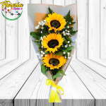 RAMO 3 GIRASOLES ALARGADO