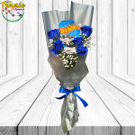 BOUQUET HOT WHEELS CON 6 ROSAS JABON Y 1 AUTO