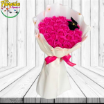 RAMO BUCHON 30 ROSAS ETERNAS Y BIRRETE