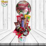 TAZA NAVIDEÑA PARA REGALO 7 DULCES