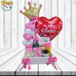 ENAMORALA CON DESAYUNO A LA CAMA CHAMPAÑA GLOBOS Y MAS