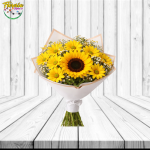 RAMO DE 1 GIRASOL Y MARGARITAS