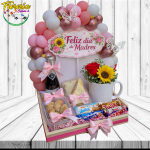 DESAYUNO SORPRESA A MAMA Y FLORES
