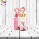 CARTERA TENDENCIA MAMA: SPLASH Y ROSA ETERNA EN CUPULA CON CORONITA