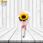 GIRASOL ARREGLADA CON LINDA ENVOLTURA