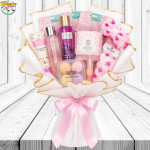 BOUQUET REGALO MUJER CON COSMETICO